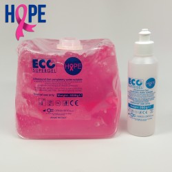 PINK ECO SuperGel 5 Liter Ultrasound Gel w/FREE 0.26L Bottle